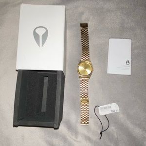 NIXON time-teller watch GOLD
